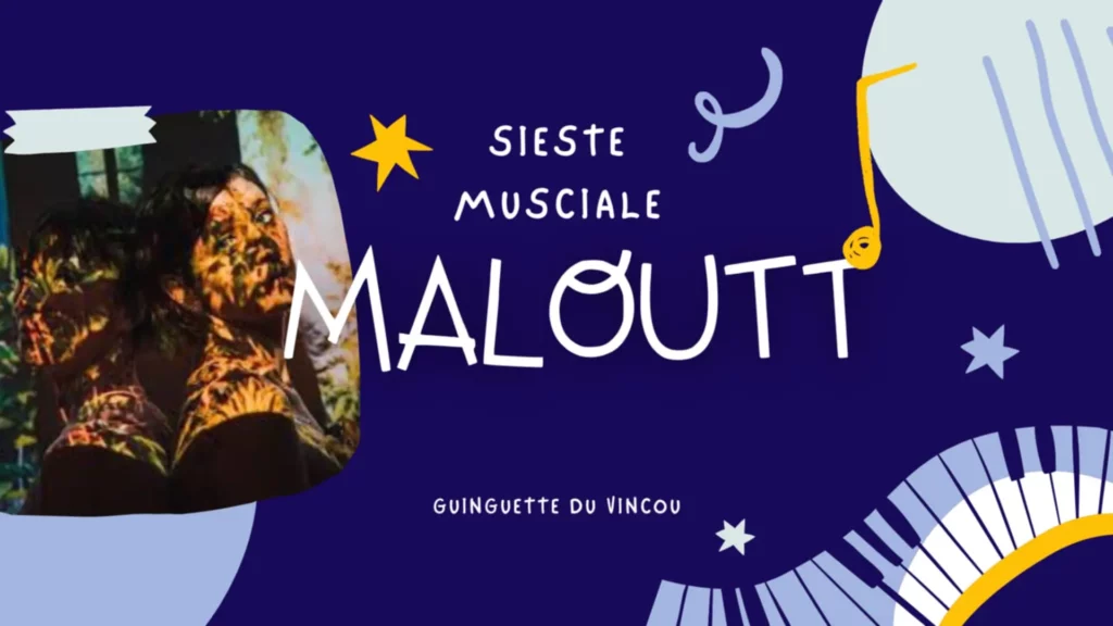 Sieste Musicale avec Maloutt Samedi 20 juillet 2025
